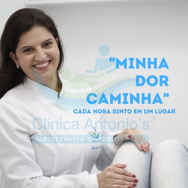 A minha dor caminha