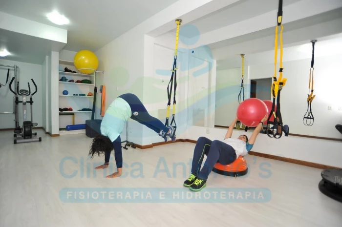 Exercícios no TRX e no Bosu Exercícios no TRX e no Bosu