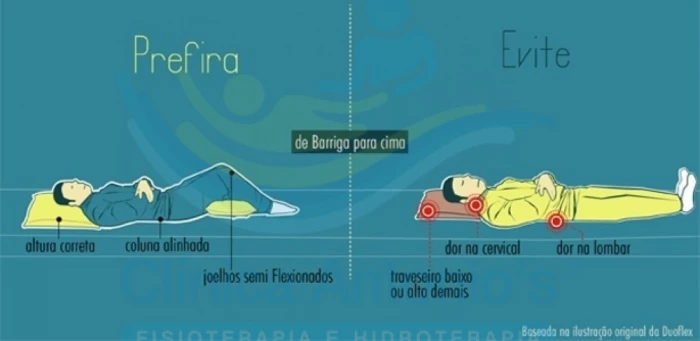 Dormir de barriga para cima